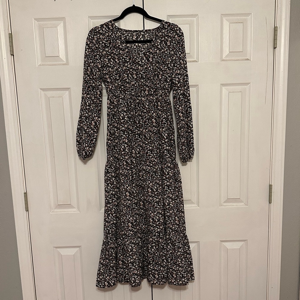 Floral maxi dress